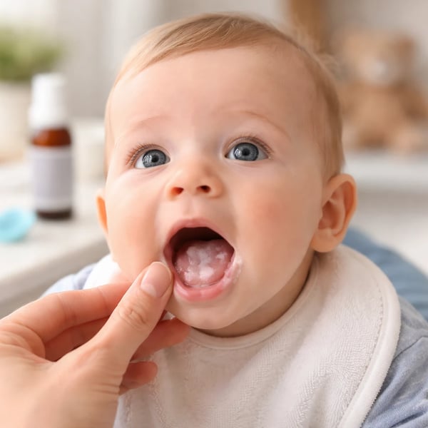 Sapinhos no bebé: o que são, como identificar e tratar