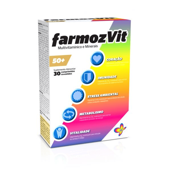 FarmozVit 50+ 30 Comprimidos