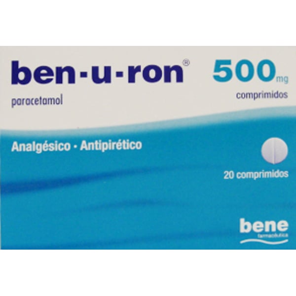 Ben-u-ron 500mg 20 Comprimidos