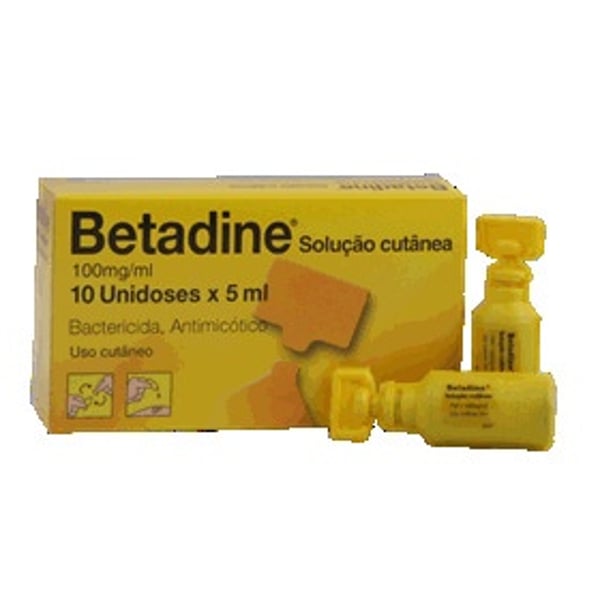 Betadine Solução Cutânea 10 x 5ml