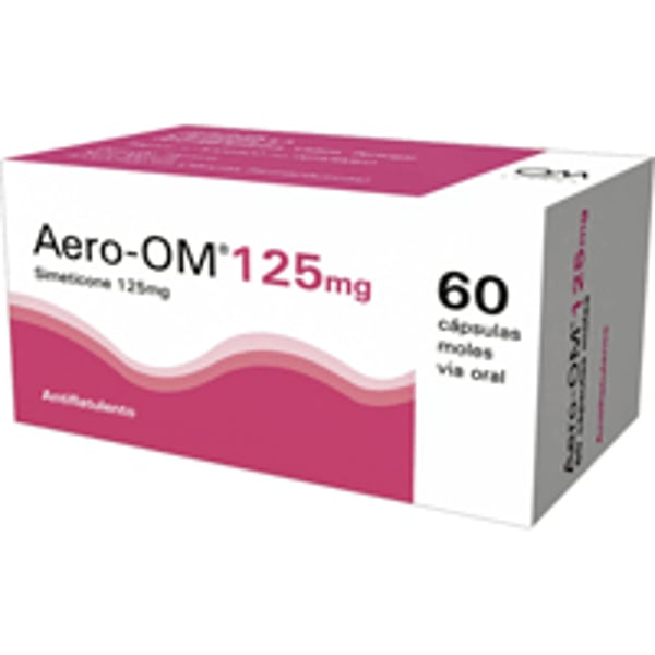 Aero-OM 125mg - 60 Cápsulas Moles
