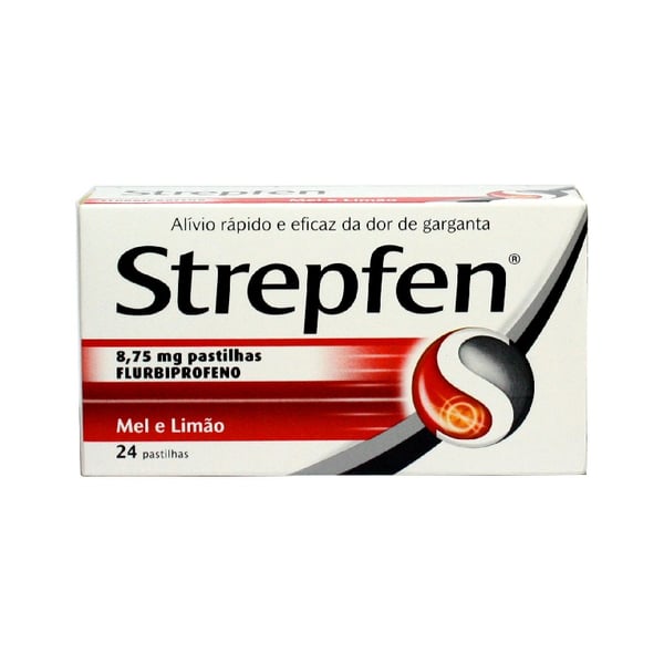 Strepfen Mel e Limão 24 Pastilhas