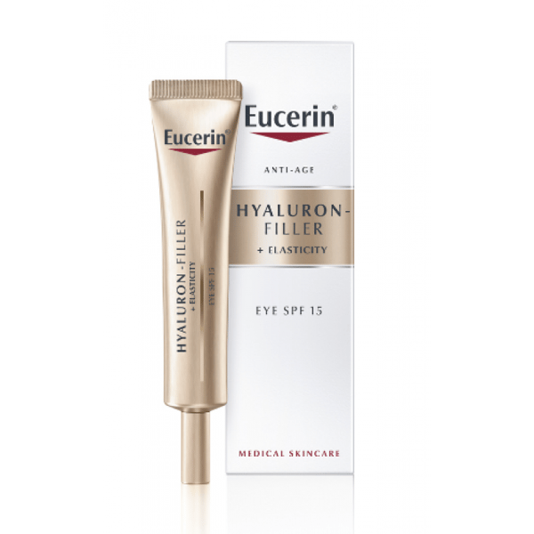 Eucerin Hyalu Filler Elasticity Contorno Olhos SPF 15ml
