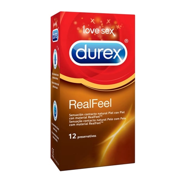 Durex Real Feel Condoms 12 units
