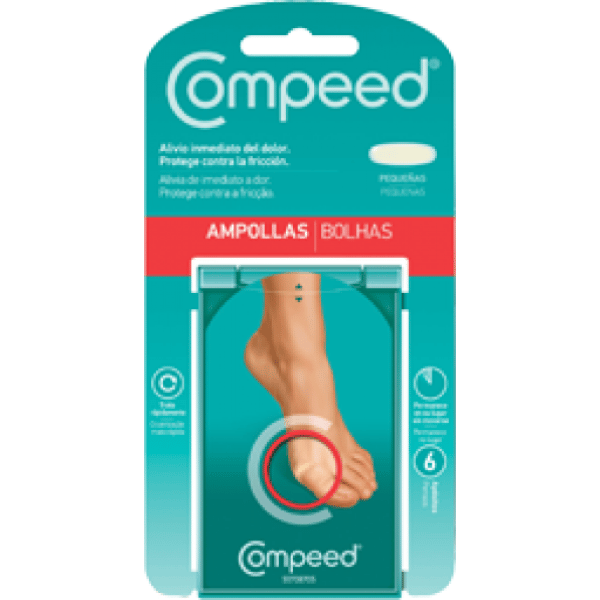 Compeed Pensos Bolhas Pequenas 6 Unidades