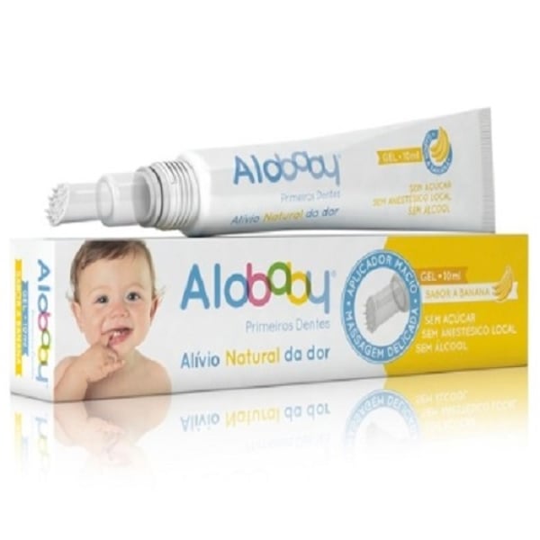 Alobaby Primeiros Dentes Gel Banana 10ml