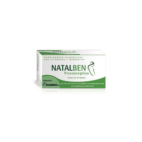 Natalben Preconceptivo 30 Capsules