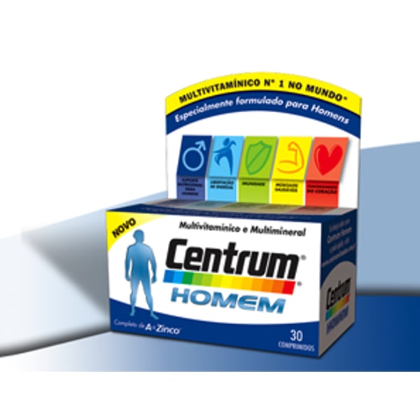 Centrum Homem 30 Comprimidos