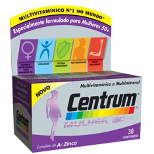 Centrum 50+ Mulher 30 Comprimidos