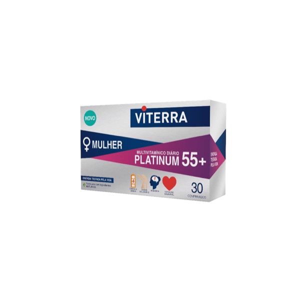 Viterra Mulher Platinum 55+ 30 Comprimidos
