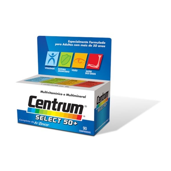 Centrum Select 50+ 90 Comprimidos
