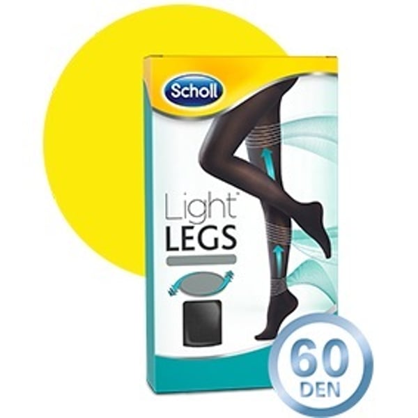 Dr. Scholl Light Legs Collants Compressão 60den XL Preto