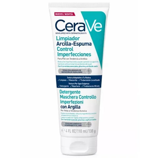 CeraVe Argila-Espuma Limp Cont Imp118Ml