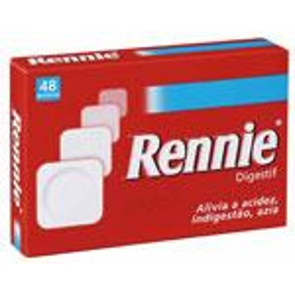 Rennie Digestif - 24 Comp. Mastigáveis