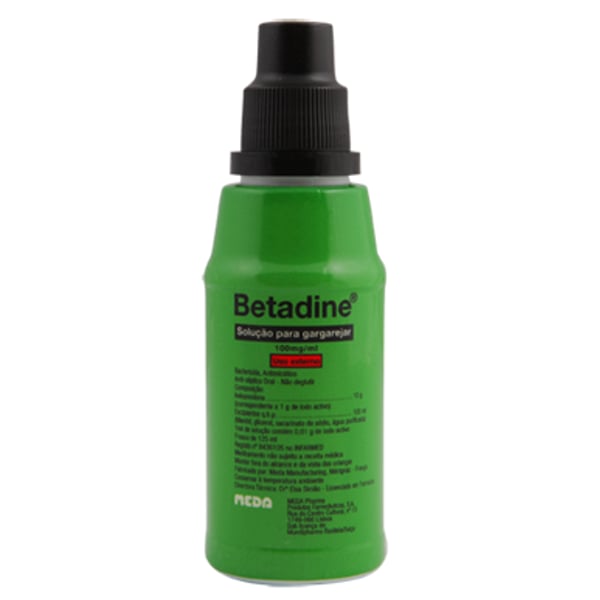 Betadine Solução para Gargarejar 125ml