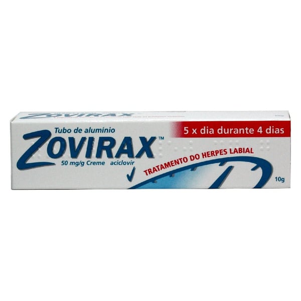 Zovirax Creme Herpes 50mg/g 10g