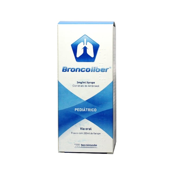 Broncoliber 3 mg/ml 200 mL xarope Pediátrico