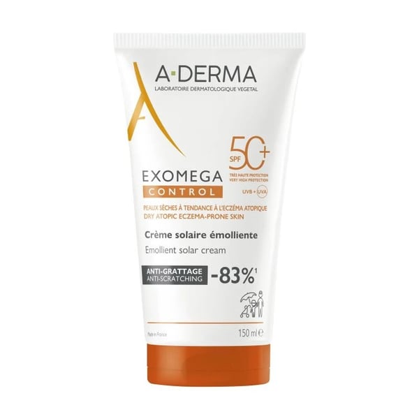 A-Derma Exomega Emollient Sunscreen SPF50+ 150ml