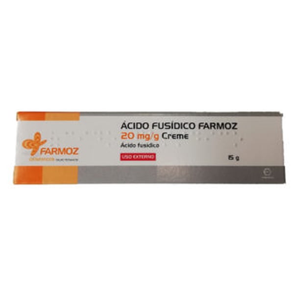 Ácido Fusídico Farmoz, 20 mg/g-15 g x 1 creme bisnaga