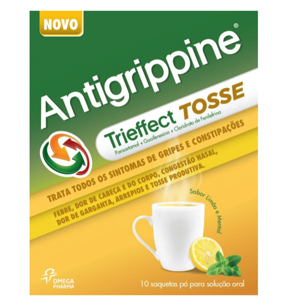 Antigrippine Trieffect Tosse 10 Saquetas