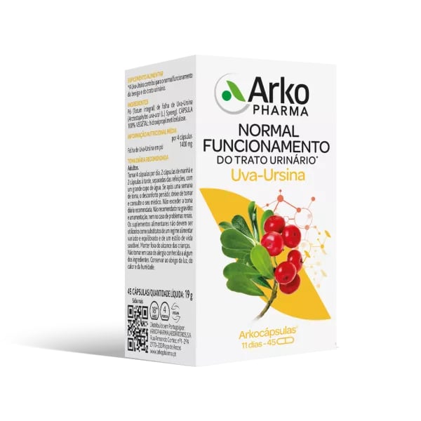 Arkocápsulas Uva Ursina Cápsulas x45