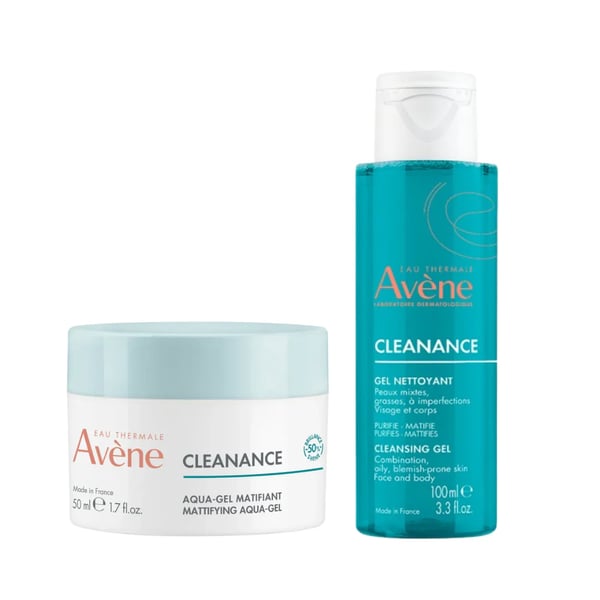 Avène Cleanance Aqua-Gel Matificante Creme 50ml + Oferta Gel de Limpeza 100ml
