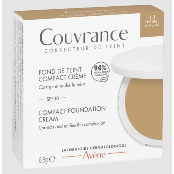 Avene Couvrance Compact Cream Natural 8.5G