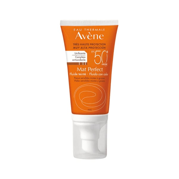 Avène Protetor Solar Mat Perfect Fluido com Cor SPF50+ 50ml