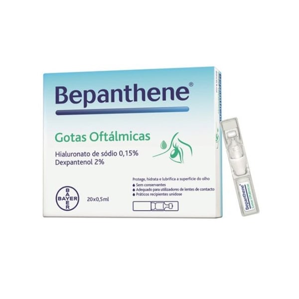 Bepanthene Gotas Oftálmicas 0,5ml 20 Monodoses