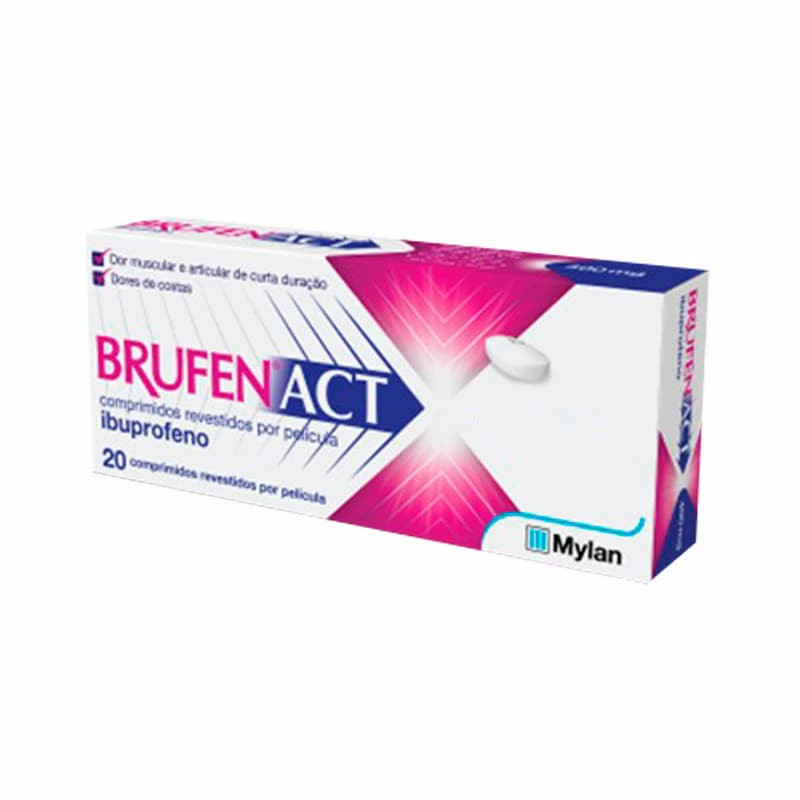 Brufenact , 200 mg Blister 20 Unidade(s) Comp revest pelic