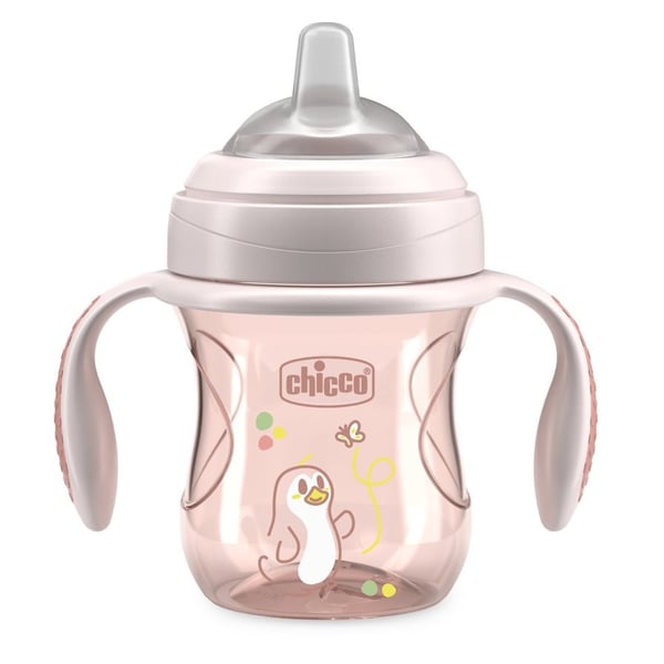 Chicco Pink Transition Cup 4M+