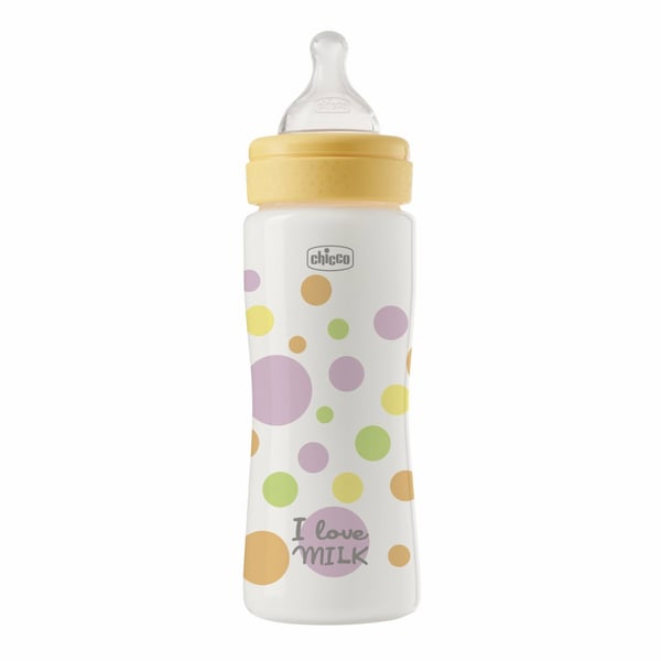 Chicco Perfect Easy Yellow Bottle 330ml 4M+