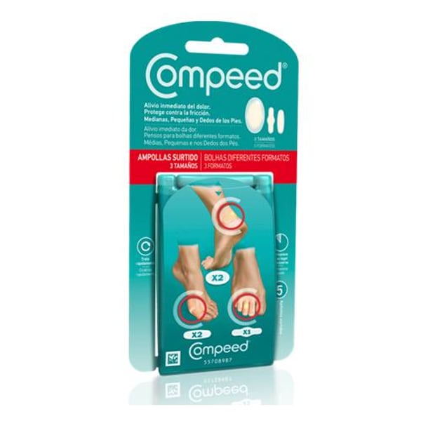 Compeed Blister Plasters Different Shapes 5 Units
