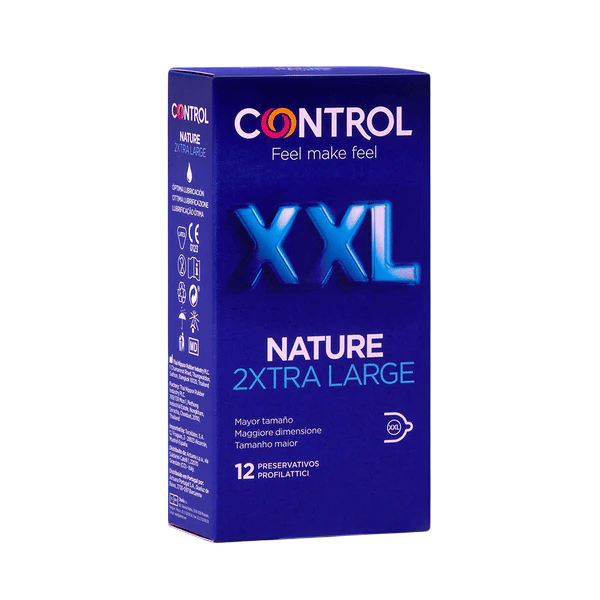 Control Nature XXL Condoms 2Xtra Large x12