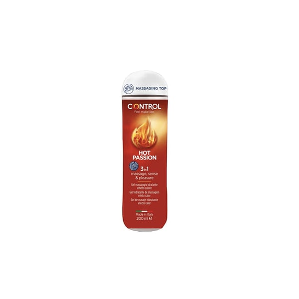 Control Hot Passion Gel Massage 3/1 200ml