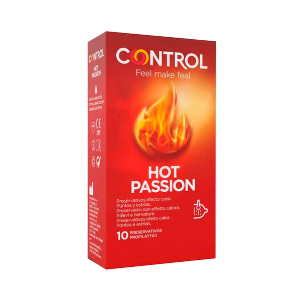 Control Hot Passion Condoms X10