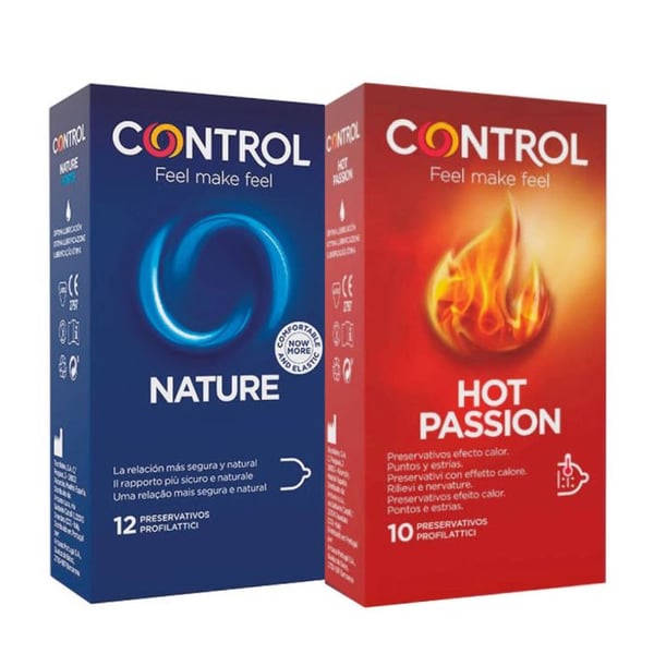 Control Nature Condom 12 + Hot Passion 10 Offer