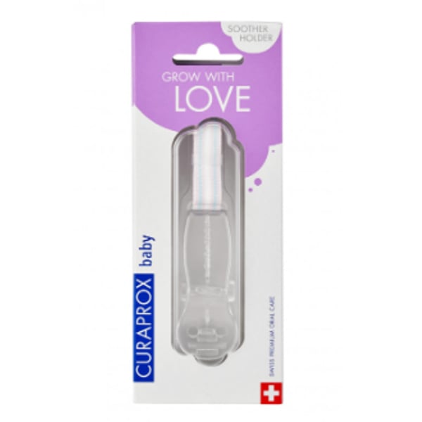 Curaprox Baby Pacifier Support Transparent