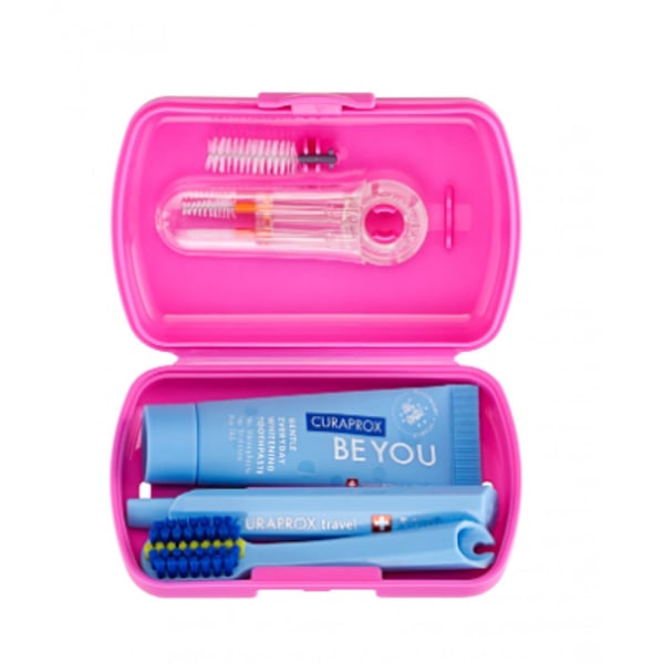 Curaprox Ortho Kit Viagem Rosa
