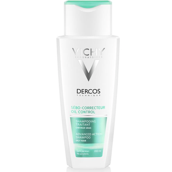 Vichy Dercos Shampoo Sebum-Corrector Treatment 200ml