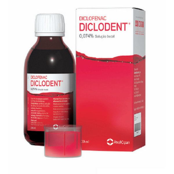 Diclodent 0,074 % Solução Bucal 100ML