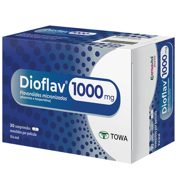 Dioflav 1000mg, Blister 30 Comprimidos revestidos por película