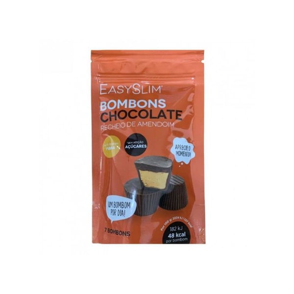 EasySlim Bombons Chocolate Recheio Amendoim X7