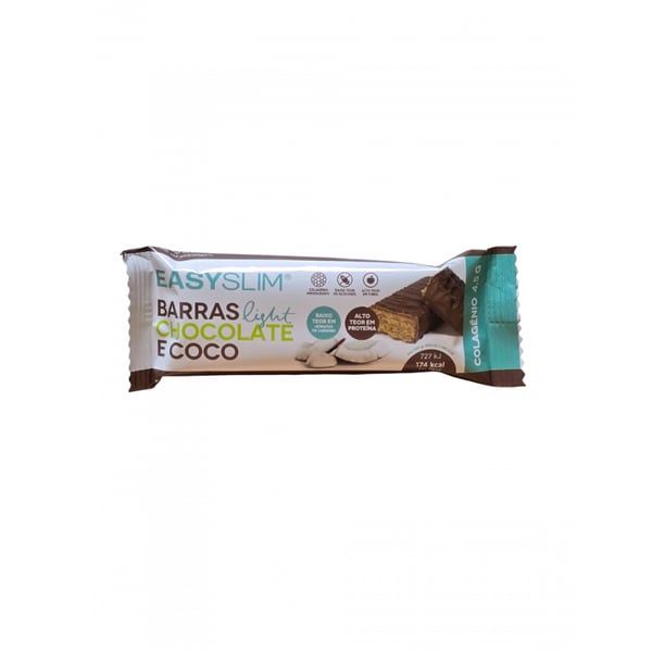 Easyslim Barras Light Chocolate e Coco 44g x 1