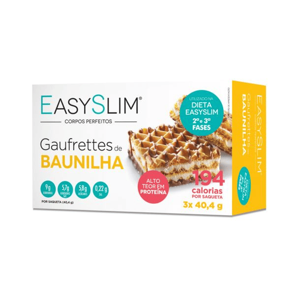 Easyslim Gaufrettes Baunilha 40,4g X 3