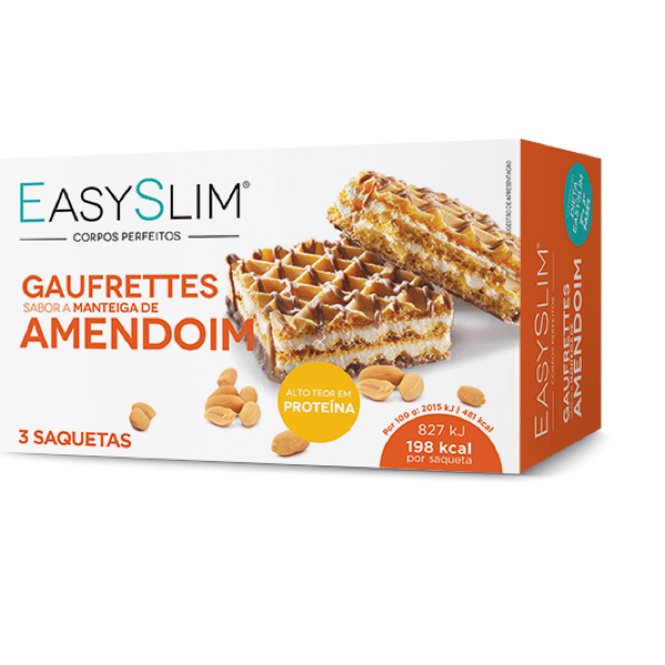 Easyslim Gaufrett Manteiga Amend 41,1g X 3