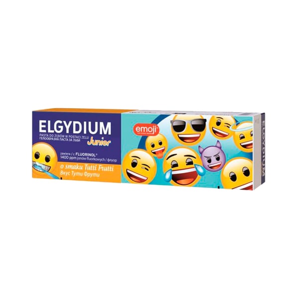 Elgydium Junior Gel Teeth Tutti-Fruti Emoji 50ml