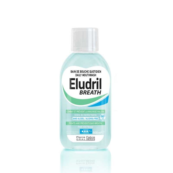 Eludril Breath Mouthwash 500ml