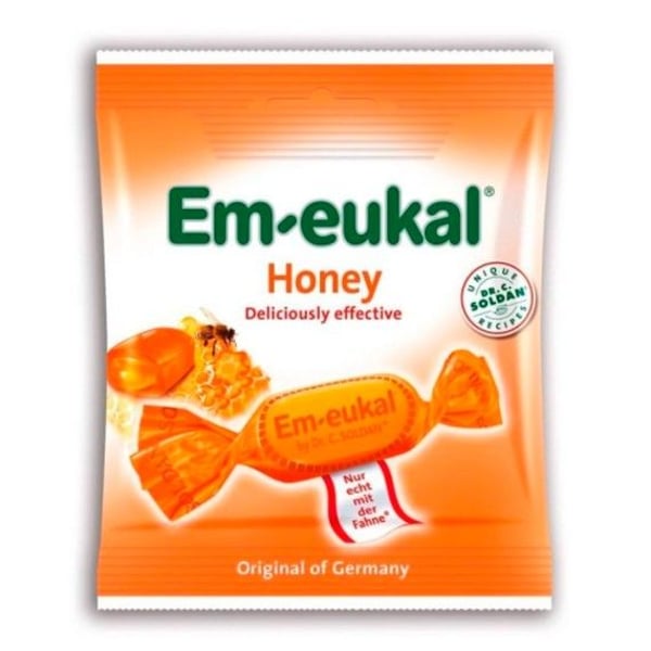 Em-Eukal Mel Rebuçados C/Recheio Tosse 50g