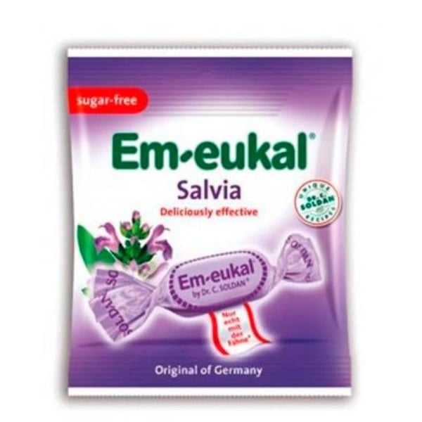 Em-Eukal Salva Rebuçados S/Açucar Tosse 50g
